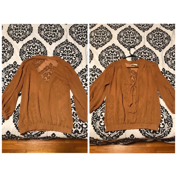 Swoop-Neck Blouse - Picture 3 of 4